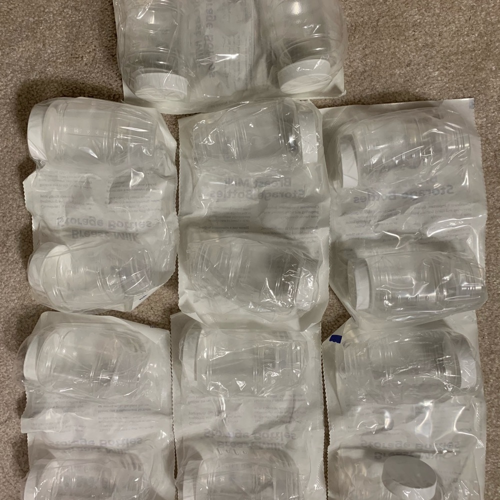 Abbott Breast Milk Storage Bottles 4oz each